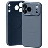 Dėklas Mercury Semi-Silicone MagSafe case for Apple iPhone 17 Pro Max sierra mėlynos spalvos