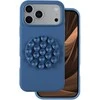 Dėklas Blue Silikoninis lipdukas, skirtas „iPhone 17 Pro 6,3“; mėlynas