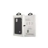 BMW BMHCP12MRCDPK Apple iPhone 12 / 12 Pro 6,1″ juodos spalvos kietas dėklas Leather Deboss
