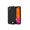Apple iPhone 13 Mini BMW dėklas silikoninis Signature (BMHCP13SSILBK) juodos spalvos