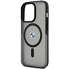 Apple iPhone 14 Pro BMW dėklas Signature MagSafe (BMHMP14LDSLK) juodos spalvos