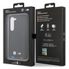 BMW Leather Textured & Stripe - dėklas skirtas Samsung Galaxy S23 Juodas
