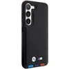 Samsung Galaxy S23 Plus BMW odinis dėklas Stamp Tricolor (BMHCS23M22PTDK) juodos spalvos