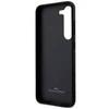 Samsung Galaxy S23 Plus BMW Odinis Dėklas Textured &amp; Stripe (BMHCS23M22RDPK) juodos spalvos