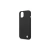 Dėklas Apple iPhone 14 Plus BMW silikoninis Metal Logo juodos spalvos