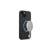 Apple iPhone 14 Plus BMW dėklas silikoninis Signature Logo Magsafe juodos spalvos