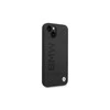 Apple iPhone 14 Plus BMW dėklas silikoninis Signature Logo Magsafe juodos spalvos