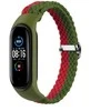 Telcon BRAIDED BAND SMART BAND M5/M6/M7 Žalias-Raudonas