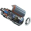 Įkroviklis automobilinis Bwoo (CC73) (1xUSB; 1xUSB-C; 38W) juodas