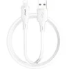 BWOO 3A silikoninis laidas X329L usb – lightning 3A 1m baltas