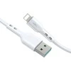 BWOO Cable USB - Lightning 2m 3A baltas