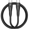 BWOO 60W cable USB-C - USB-C BO-X318 1m juodas