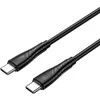BWOO 60W cable USB-C - USB-C BO-X318 1m juodas