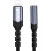 Oem BWOO garso adapterio kabelis BZ48 aux 3,5 mm į žaibolaidį juodas
