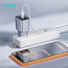 BWOO BO-CDA236 GaN wall charger 1xUSB-C 3A PD 30W pilkas with PPS