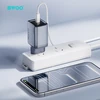 BWOO BO-CDA238 wall charger 1xUSB-C 3A PD 45W pilkas with PPS