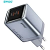 Mathorn BWOO BO-CDA239 wall charger 2xUSB-C 3A PD 45W pilkas with PPS