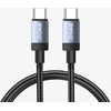 Mentor BWOO BO-X401CC pintas kabelis USB-C - USB-C 1 m PD 65 W juodas