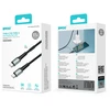 BWOO Braided Cable USB-C - USB-C 3m 60W juodas