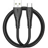 Mentor BWOO Cable USB - USB-C 1m 27W 3A Juodas BO-X318C