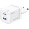 Įkroviklis Bwoo (CDA222) (1xUSB-C; 1xUSB 35W) baltas