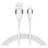 BWOO Minimalistinis silikoninis 3A kabelis X280L iš USB-A į "Lightning", žalias