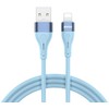 BWOO Minimalistinis silikoninis 3A kabelis X280L iš USB-A į "Lightning", žalias