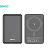 BWOO P82 BO 10000mah 15w power bank wireless charging dark pilkas