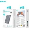 BWOO P82 BO 10000mah 15w power bank wireless charging dark pilkas