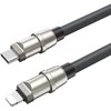 BWOO USB-C - USB-C 0,3 m 60 W virvelės laidas su dirželiu