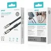 BWOO dirželis USB-C - USB-C 1,2m 60W su dirželiu