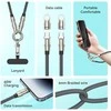 BWOO USB-C - USB-C 0,3 m 60 W virvelės laidas su dirželiu