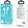 BWOO laidinės ausinės BO-HF10 lightning stereo baltos spalvos