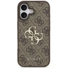 Dėklas Guess 4G Big Logo skirtas Apple iPhone 17 rudos spalvos
