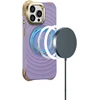Telforceone "Circle Glam Mag" dėklas "iPhone 13 Pro 6,1", violetinės spalvos