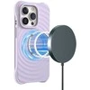 Vmax "Circle Mag" dėklas iPhone 11 šviesiai violetinės spalvos