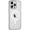 Comma dėklas, skirtas Hard Jacket Mag, skirtas iPhone 15 Plus permatomas antibacterial
