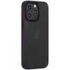 Comma dėklas, skirtas Joy Elegant, skirtas iPhone 15 Pro tamsiai violetinės spalvos inės spalvos inės spalvos