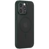 Comma dėklas, skirtas Joy Elegant Mag, skirtas iPhone 15 Plus tamsiai žalios spalvos
