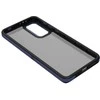 Telforceone Crystal Juodas dėklas, skirtas Samsung Galaxy M55 5G mėlynas