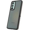 Telforceone Crystal Juodas dėklas, skirtas Samsung Galaxy M55 5G pilkas
