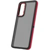 Telforceone Crystal Juodas dėklas, skirtas Samsung Galaxy M55 5G raudonas