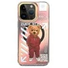 4Tel ZUCK BEAR dėklas NEW YORK NEVER SLEEPS MAG suderinamas su MagSafe, skirtas IPHONE 15 Pro Bronx energijai