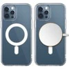 Telforceone "iPhone 13 Pro 6,1" apsauginis 1,5 mm magnetinis dėklas, skirtas "iPhone 13 Pro 6,1", skaidrus, su didele skyle