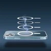 Telforceone "iPhone 16 Pro Max 6,9" apsauginis dėklas su 1,5 mm magnetu nuo smūgių, skirtas "iPhone 16 Pro Max" 6,9 skaidrios kameros apsaugai