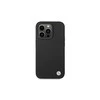 Dėklas Apple iPhone 14 Pro BMW silikoninis Metal Logo juodos spalvos