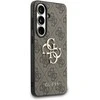 Guess PU 4G Metal Logo dėklas skirtas Samsung Galaxy S26+ rudos spalvos