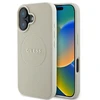 Guess Grained Ring MagSafe Apple iPhone 16 - dėklas telefonui rudos spalvos