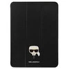 .Karl Lagerfeld KLFC11OKMK Apple iPad 11″ Pro 2021 Book Cover juodos spalvos Saffiano Karl Iconic