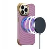Telforceone "Circle Glam Mag" dėklas "iPhone 13 Pro 6,1", violetinės spalvos